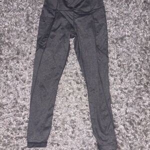 High-Rise Dark Heather Gray Leggings